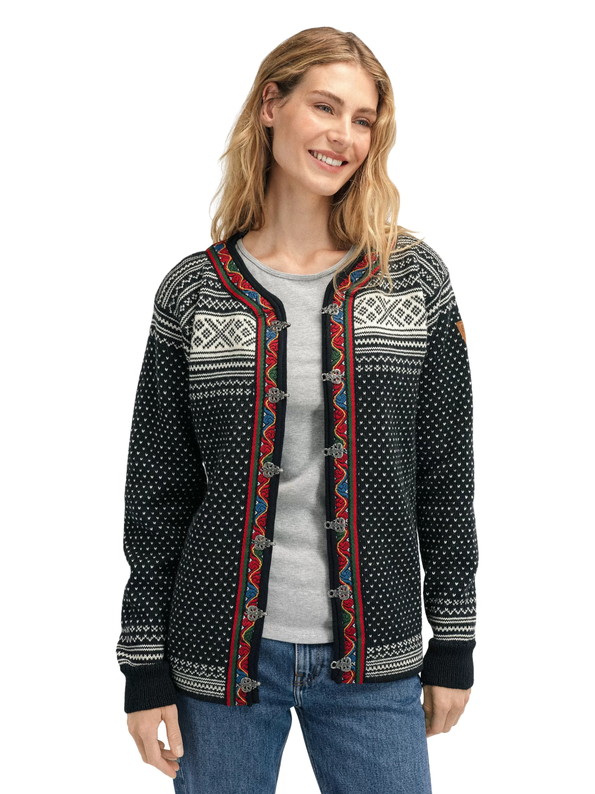 Women Dale of Norway Setesdal Lusekofte Jacket - Norwegian Wool