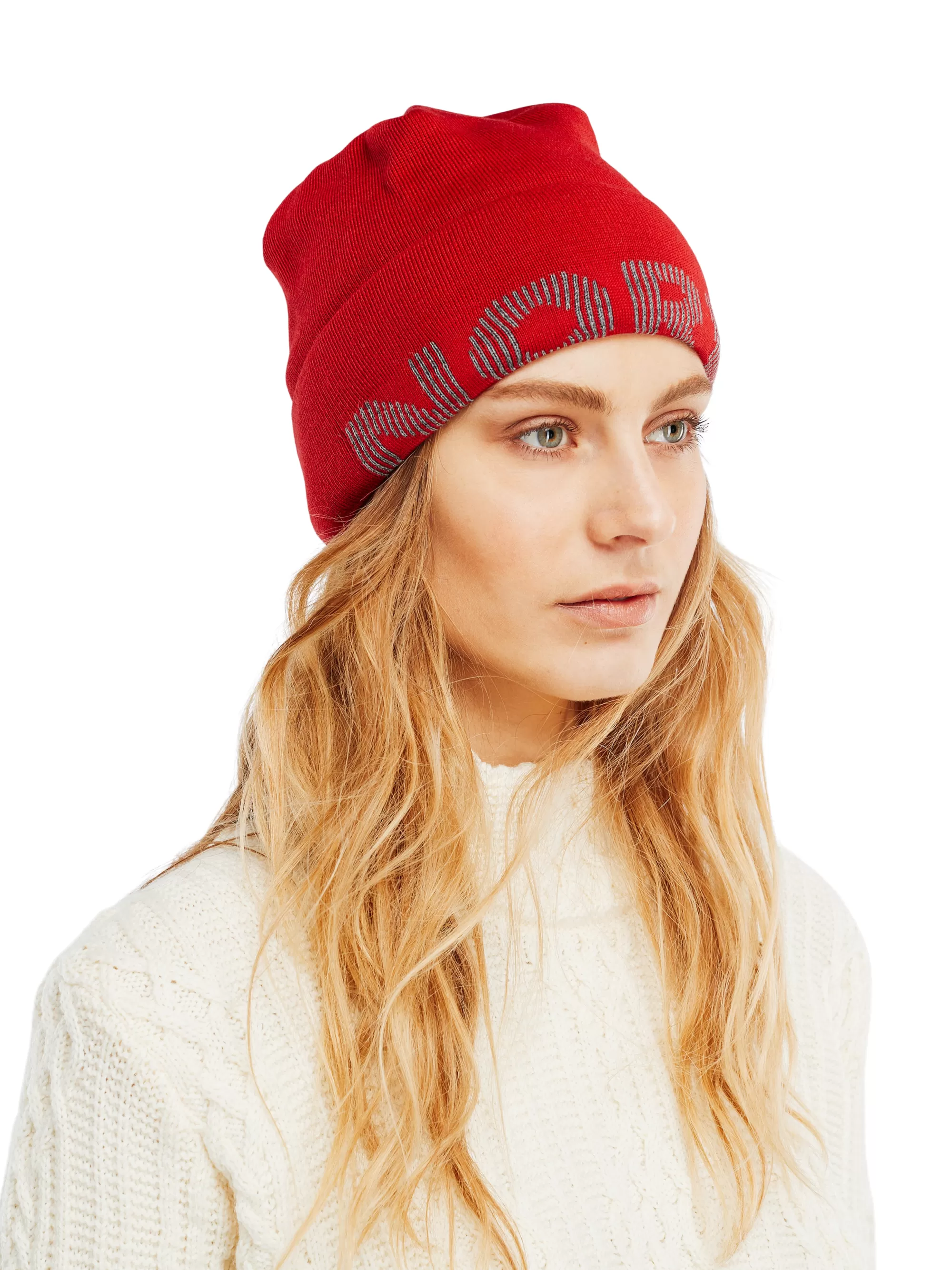 Women Dale of Norway Team Norway Unisex Merino Wool Hat