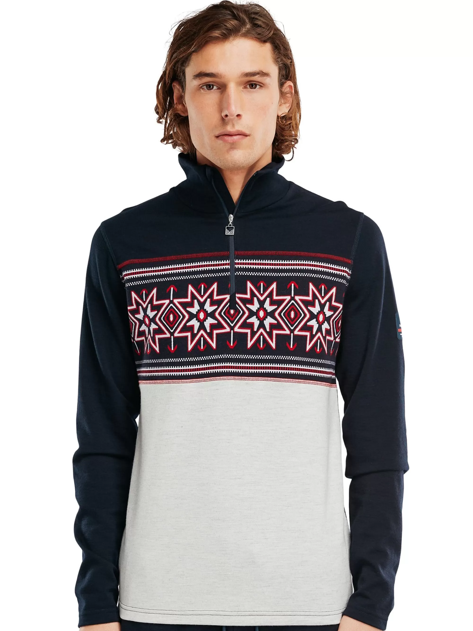 Men Dale of Norway Tindefjell Basic Men's Merino Wool Basic Sweater